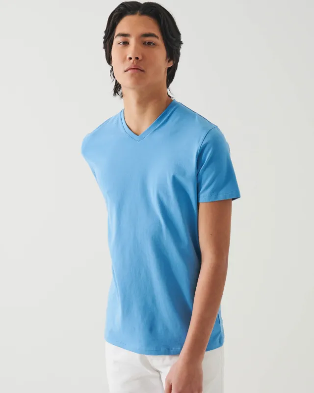 V-Neck Stretch Tee sold by TNT Fashion