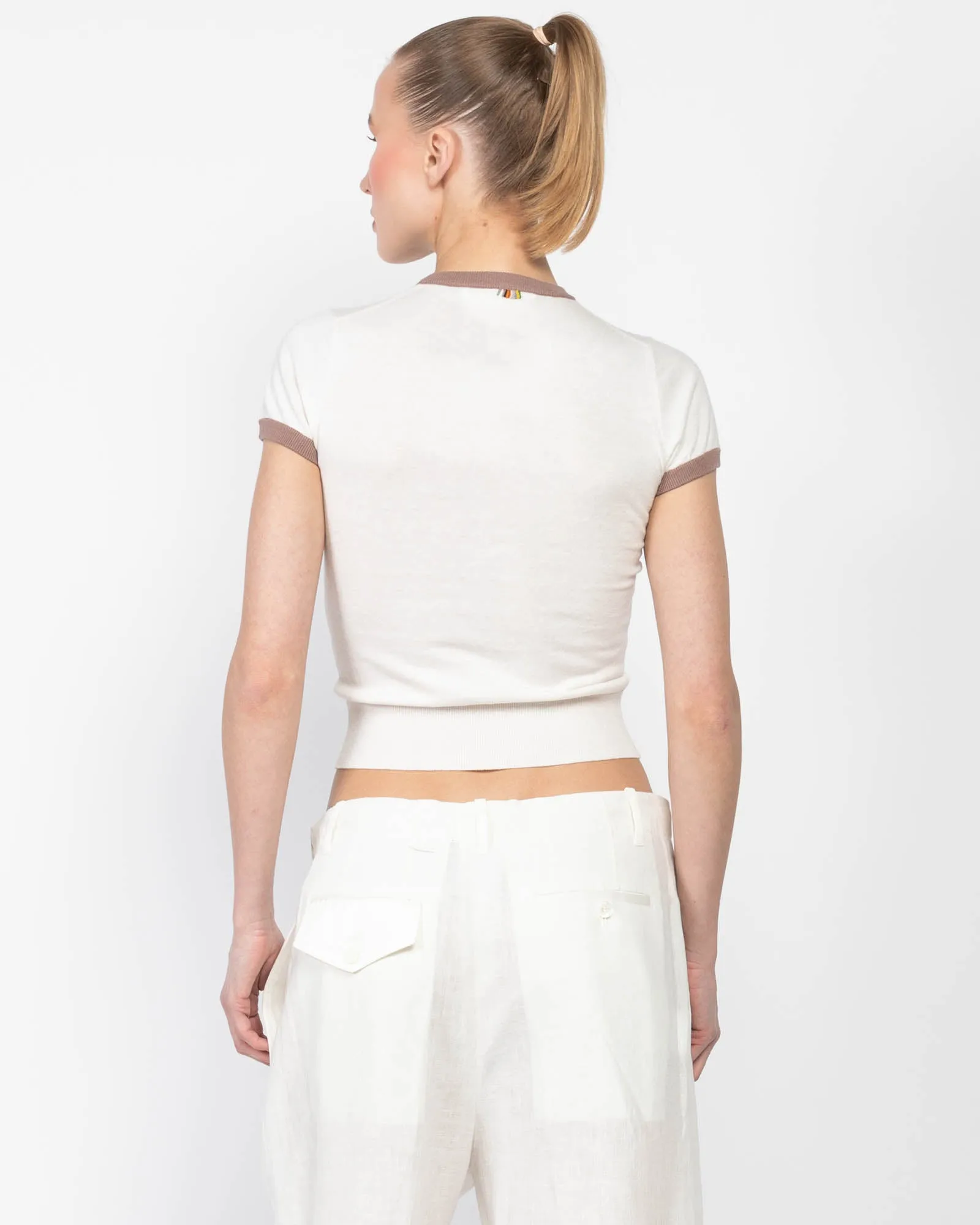 Chloe Knit T-Shirt sold by TNT Fashion product image thumbnail 3