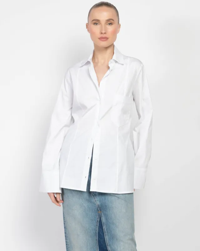 Marina Slim Shirt sold by TNT Fashion