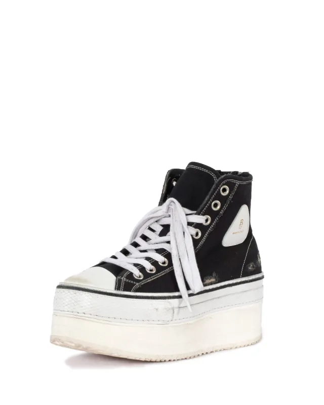 Courtney Platform High Top Sneakers sold by TNT Fashion