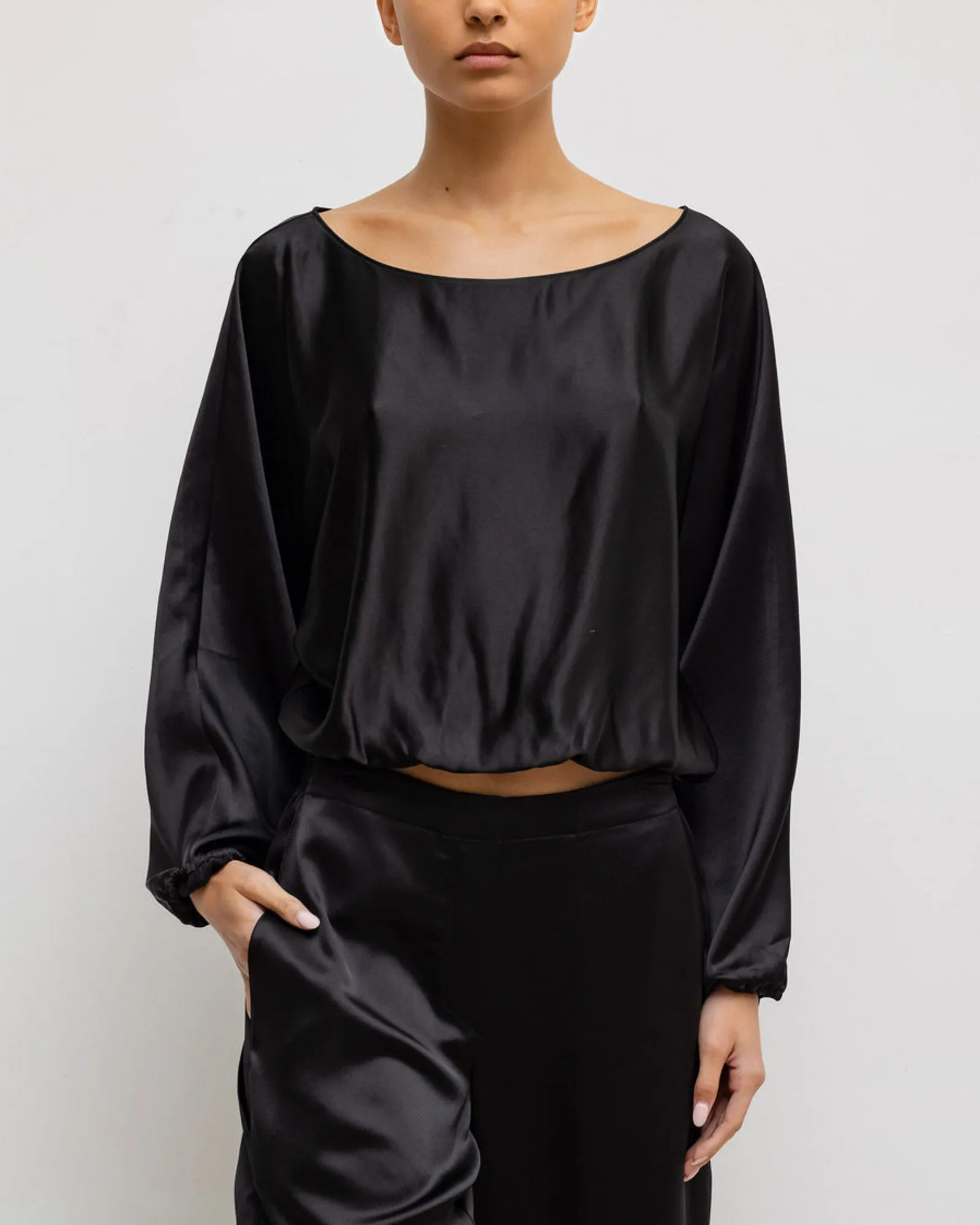 Long Sleeve Blouson sold by TNT Fashion