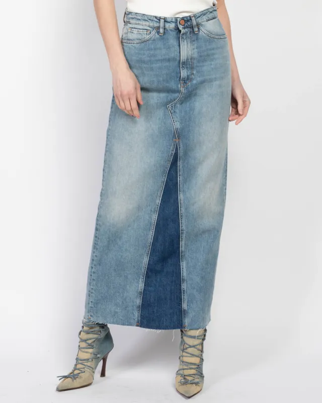 Charlotte Denim Skirt sold by TNT Fashion