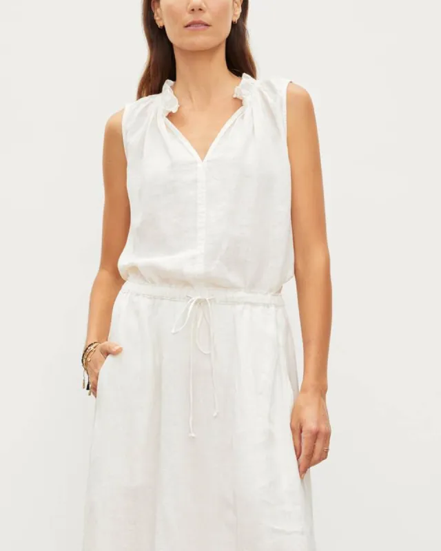 Sleeveless Linen Top sold by TNT Fashion