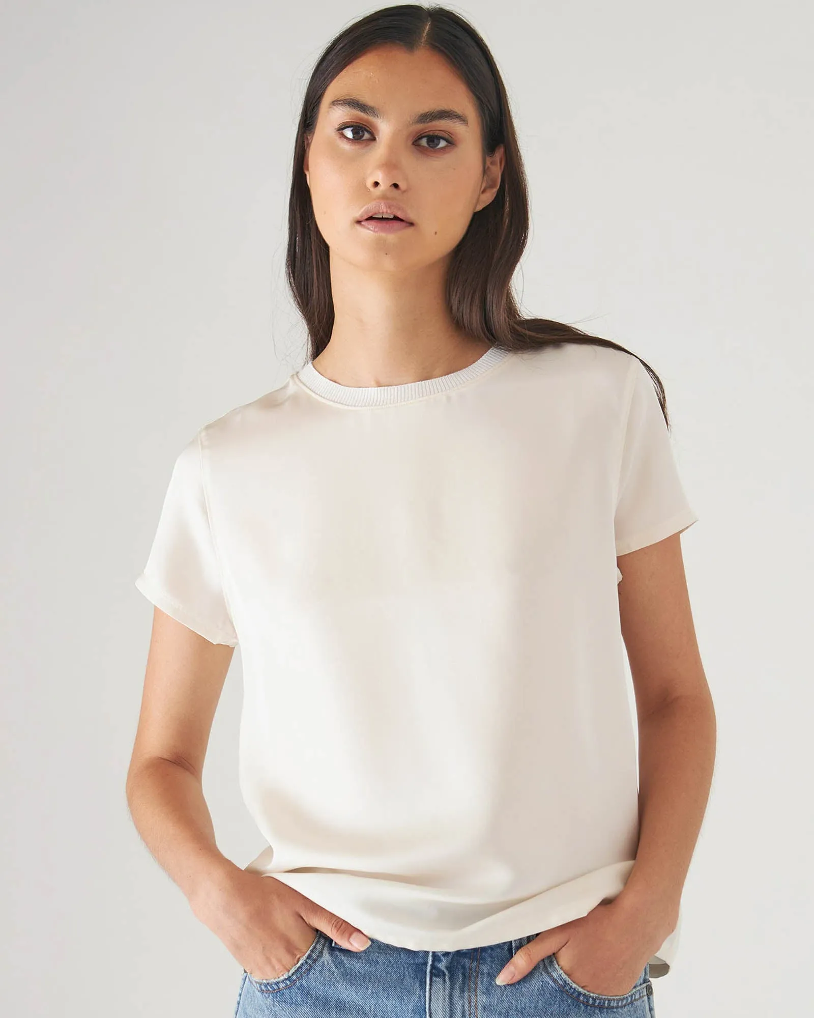 Silk T-Shirt sold by TNT Fashion product image thumbnail 4