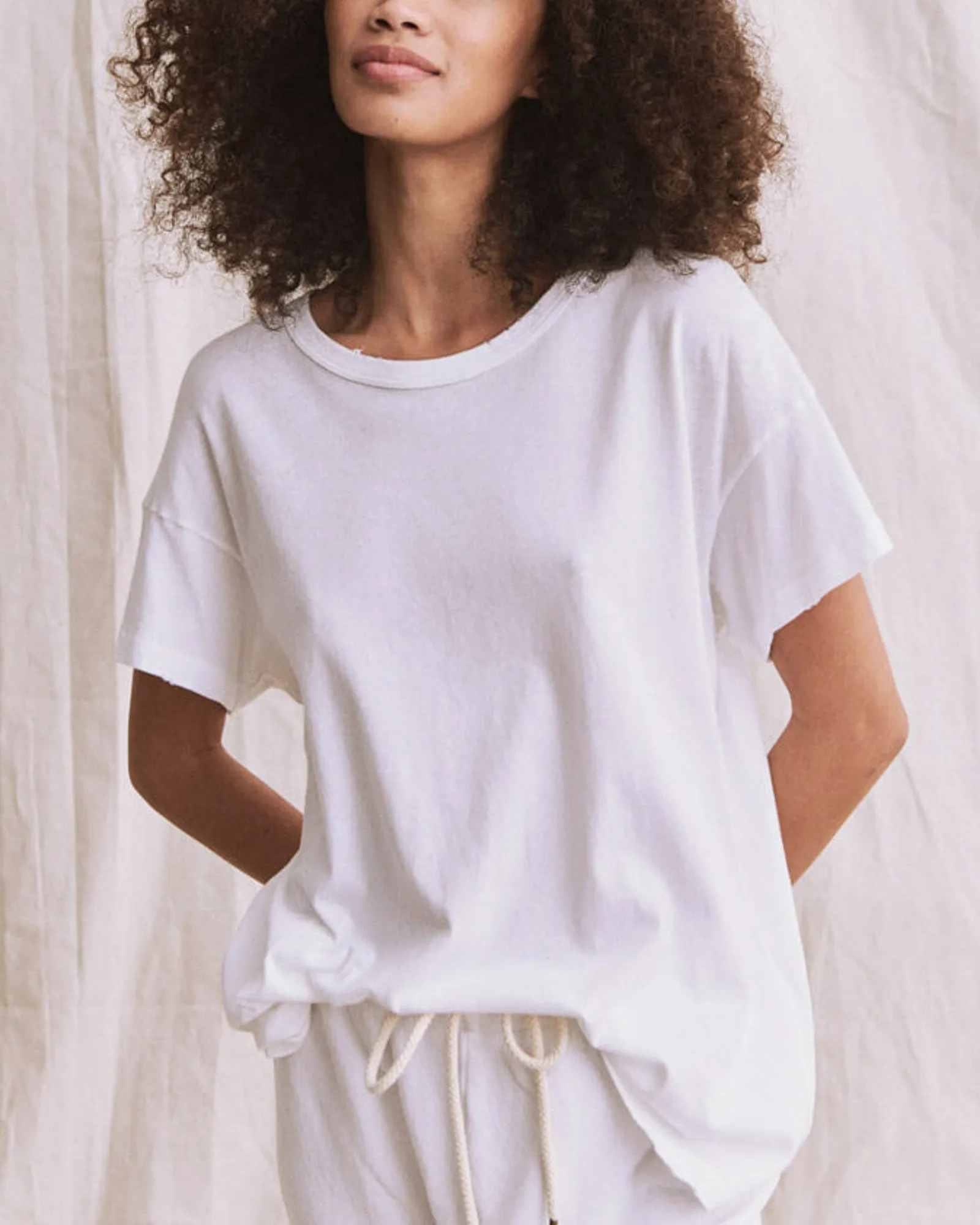 Boxy Crew Tee sold by TNT Fashion