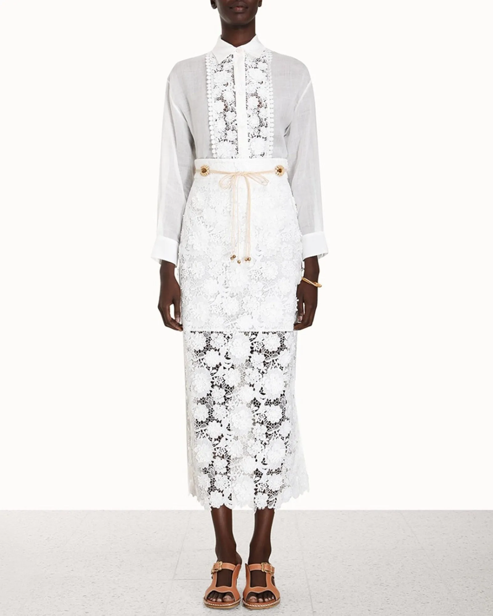 Raie Flower Shirt sold by TNT Fashion product image thumbnail 2