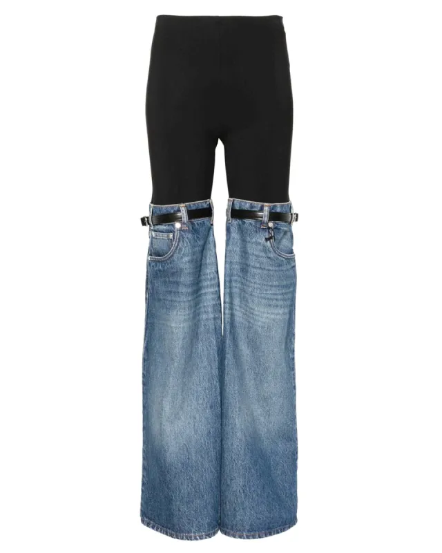 Hybrid Denim Trousers sold by TNT Fashion