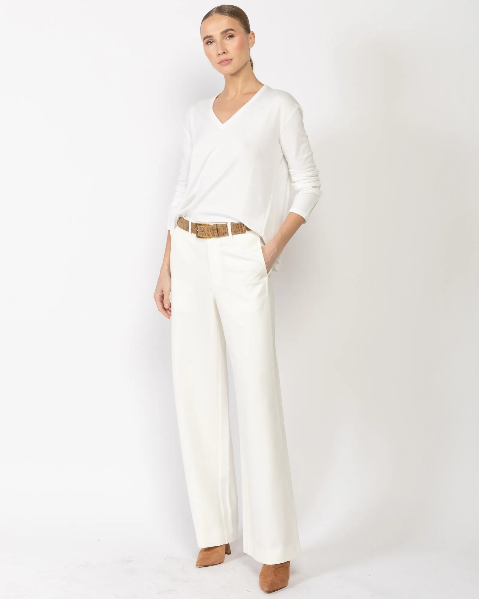 Long Sleeve V-Neck Top sold by TNT Fashion product image thumbnail 2