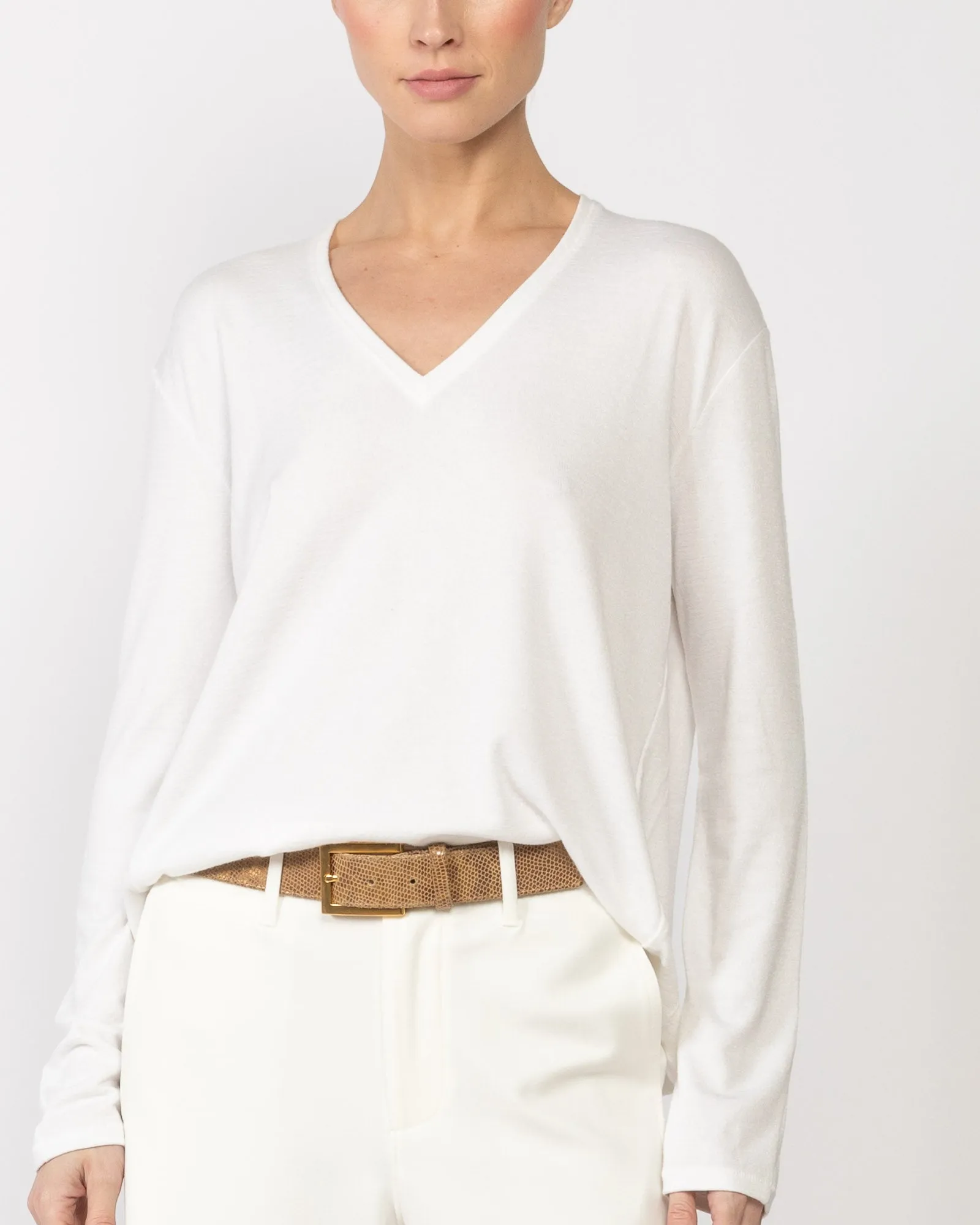 Long Sleeve V-Neck Top sold by TNT Fashion product image thumbnail 5