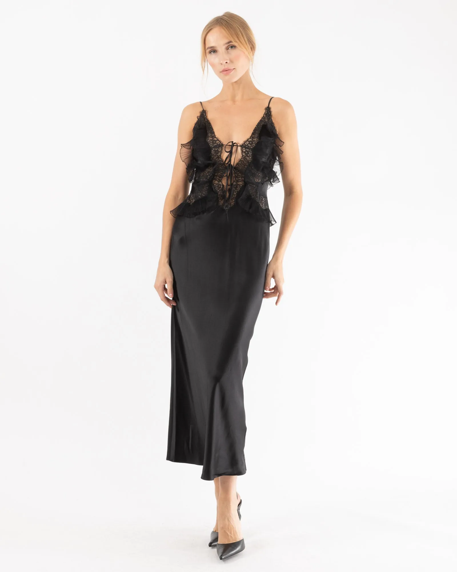 Lace Combo Midi Dress sold by TNT Fashion product image thumbnail 3