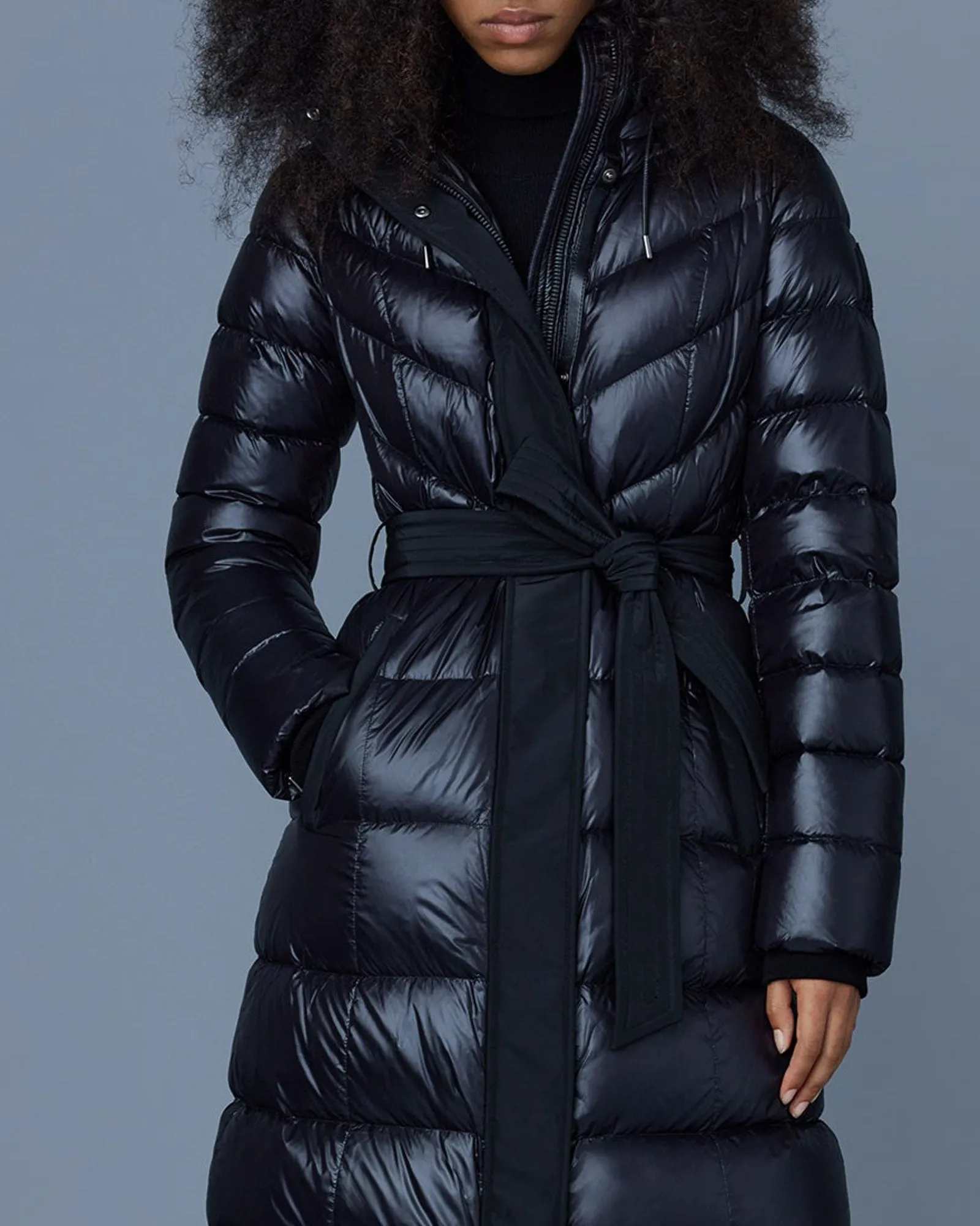 Coralia Hood Coat sold by TNT Fashion product image thumbnail 4