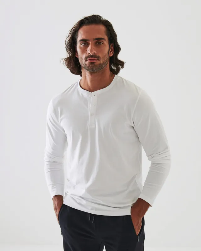 Long Sleeve Henley Shirt sold by TNT Fashion