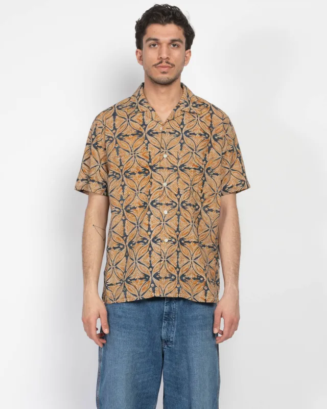 Block Print Short Sleeve Shirt sold by TNT Fashion