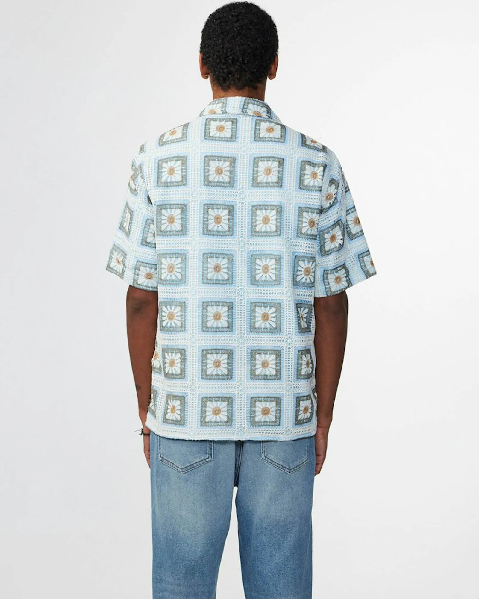 Julio 5391 Crochet Shirt sold by TNT Fashion product image thumbnail 3