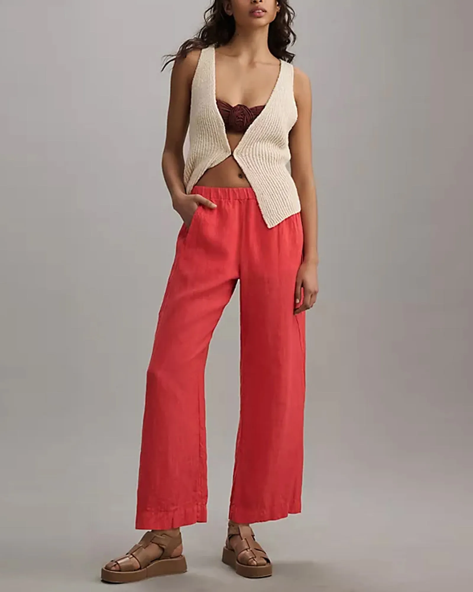 Lola Linen Pants sold by TNT Fashion product image thumbnail 2