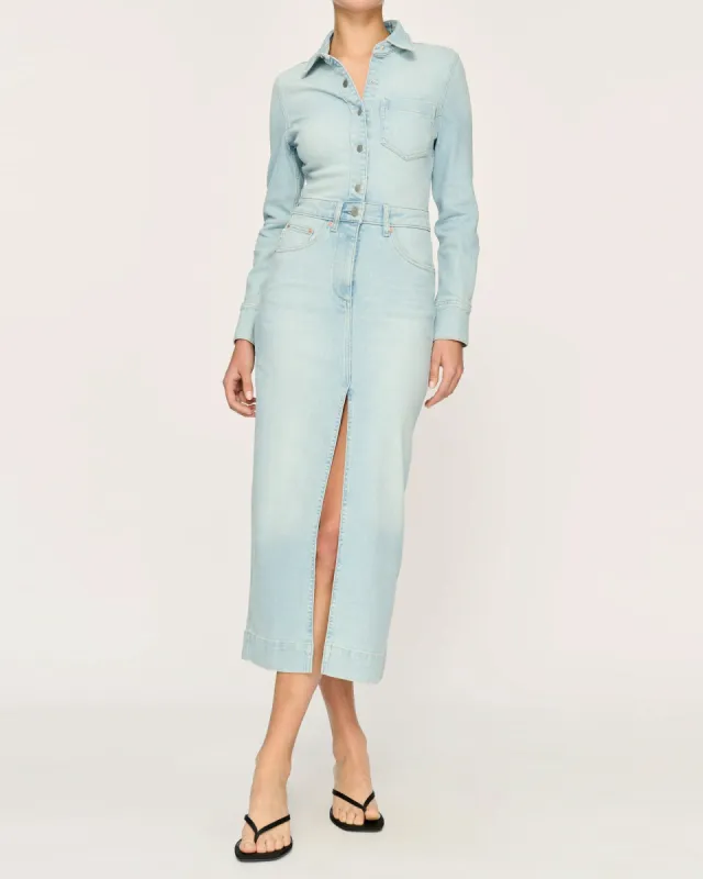 Freja Denim Dress sold by TNT Fashion