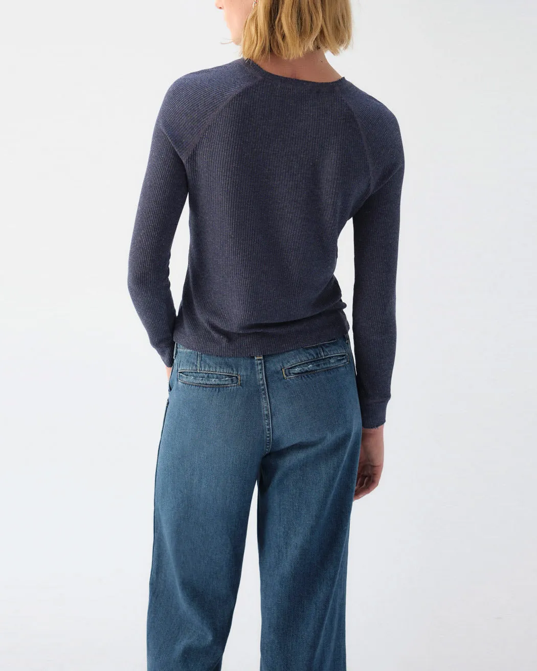 Lovely Long Sleeve Rib Tee sold by TNT Fashion product image thumbnail 3