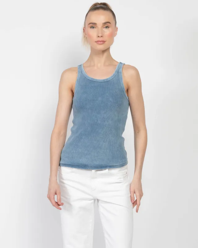 Long Rib Tank Top sold by TNT Fashion