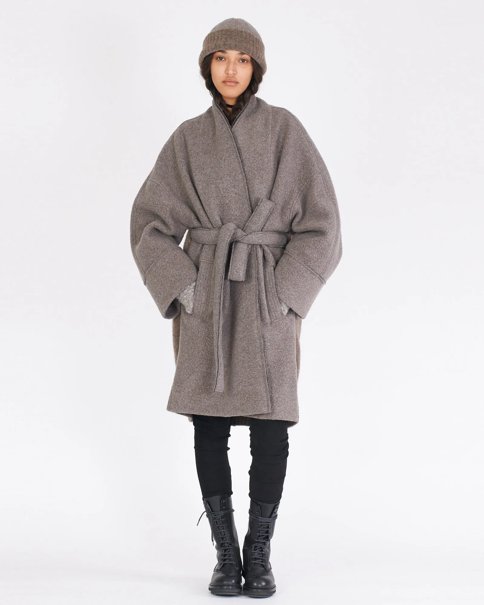 Belted Knit Coat sold by TNT Fashion