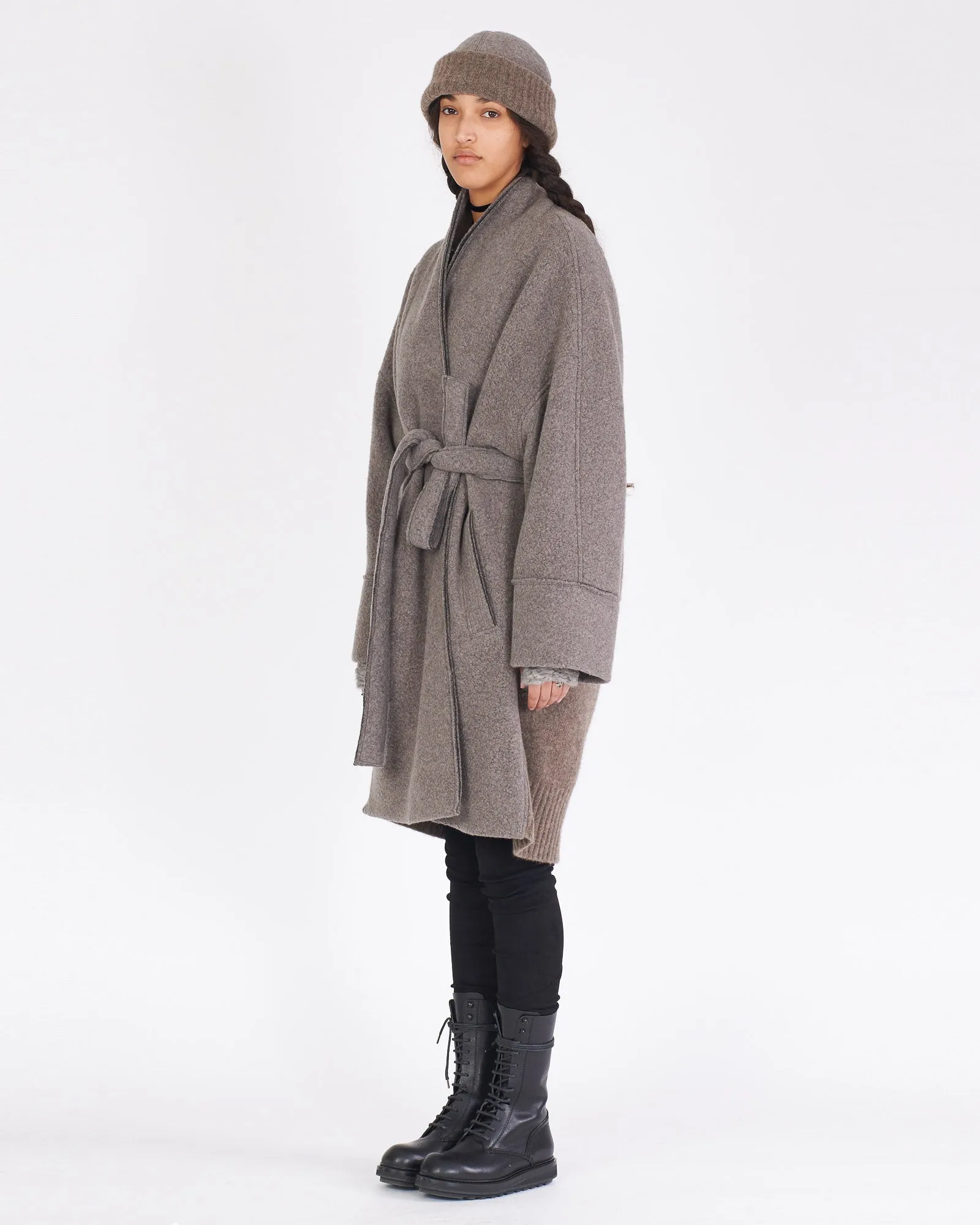 Belted Knit Coat sold by TNT Fashion product image thumbnail 3