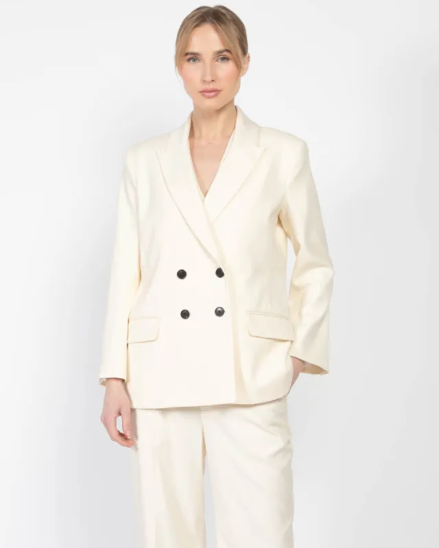 Boxy Tuxedo Blazer sold by TNT Fashion