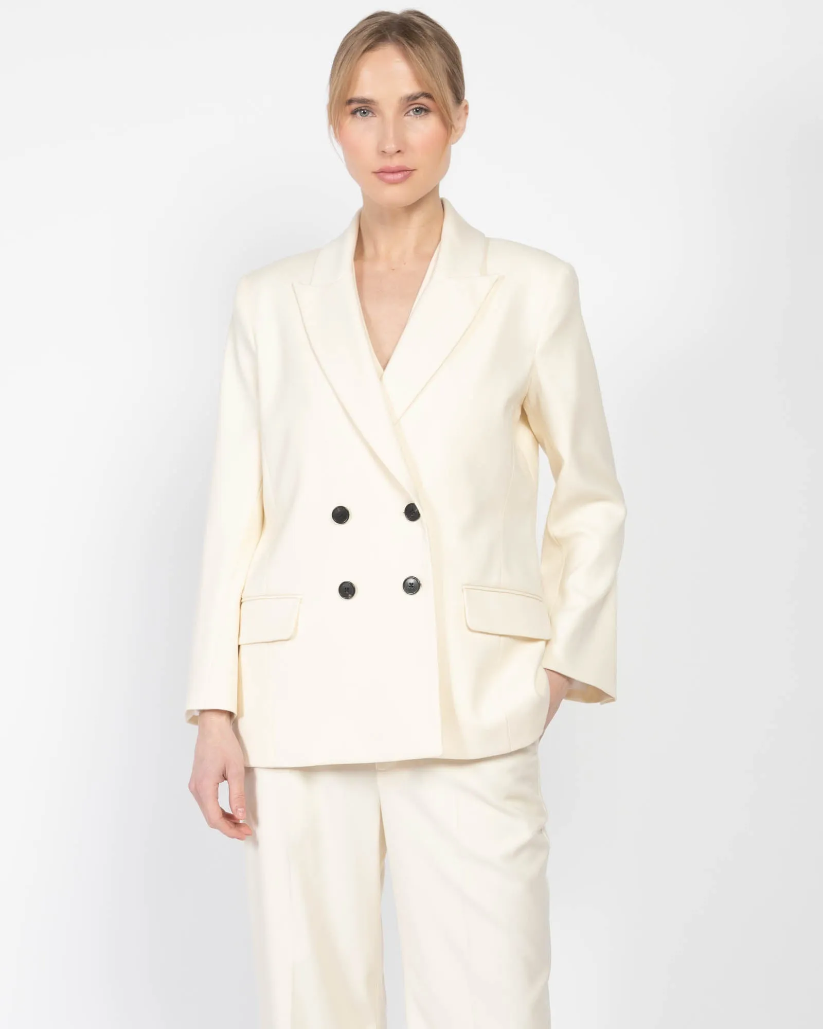 Boxy Tuxedo Blazer sold by TNT Fashion