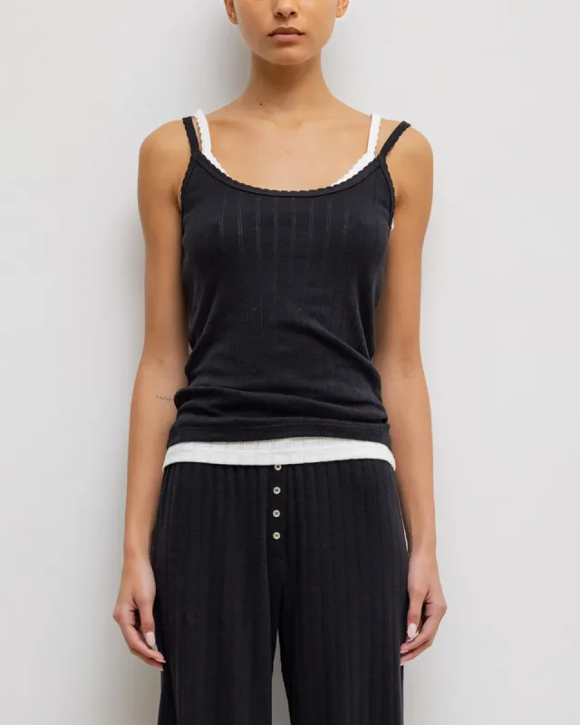 Pointelle Slim Fit Tank sold by TNT Fashion