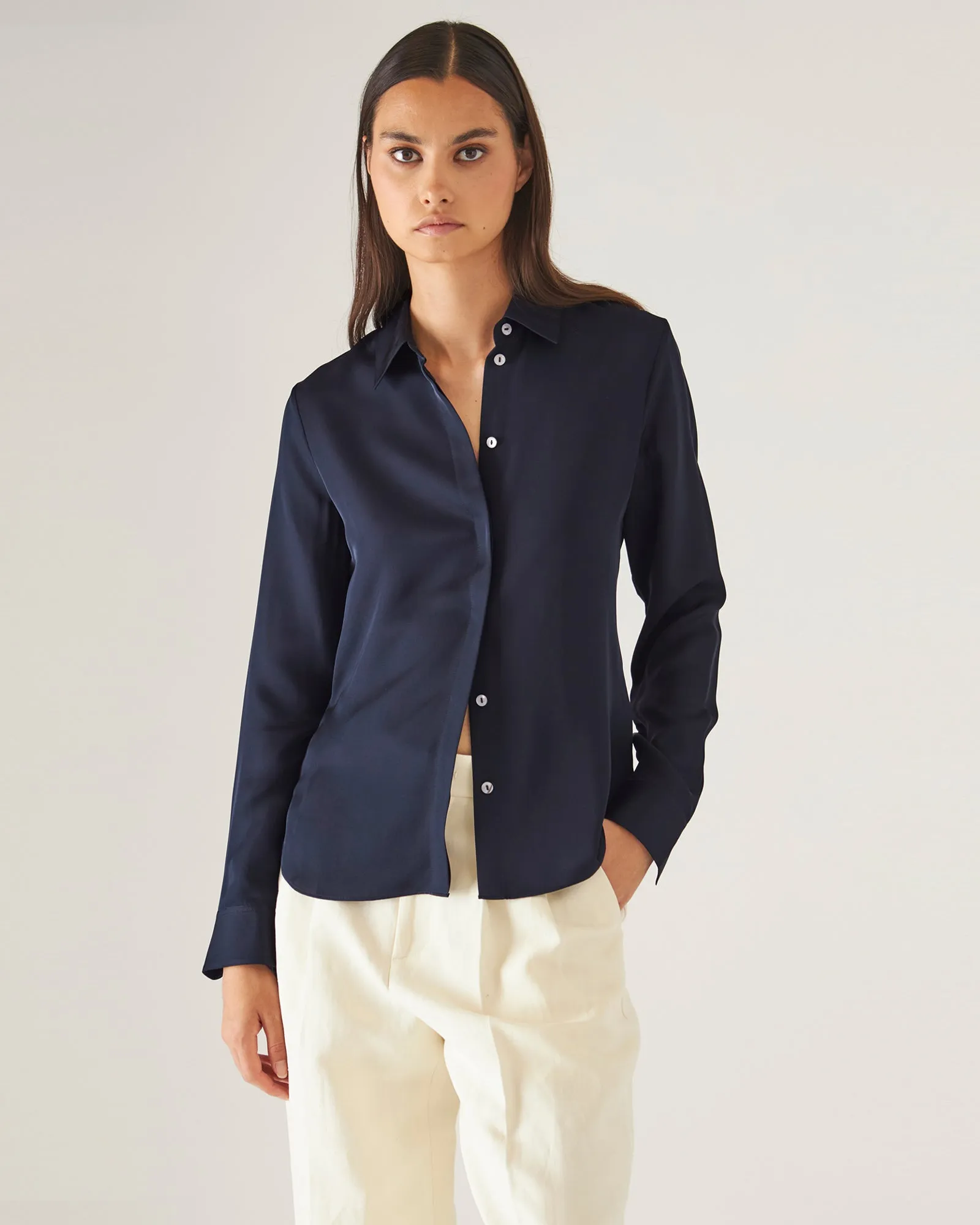 Silk Classic Shirt sold by TNT Fashion product image thumbnail 3
