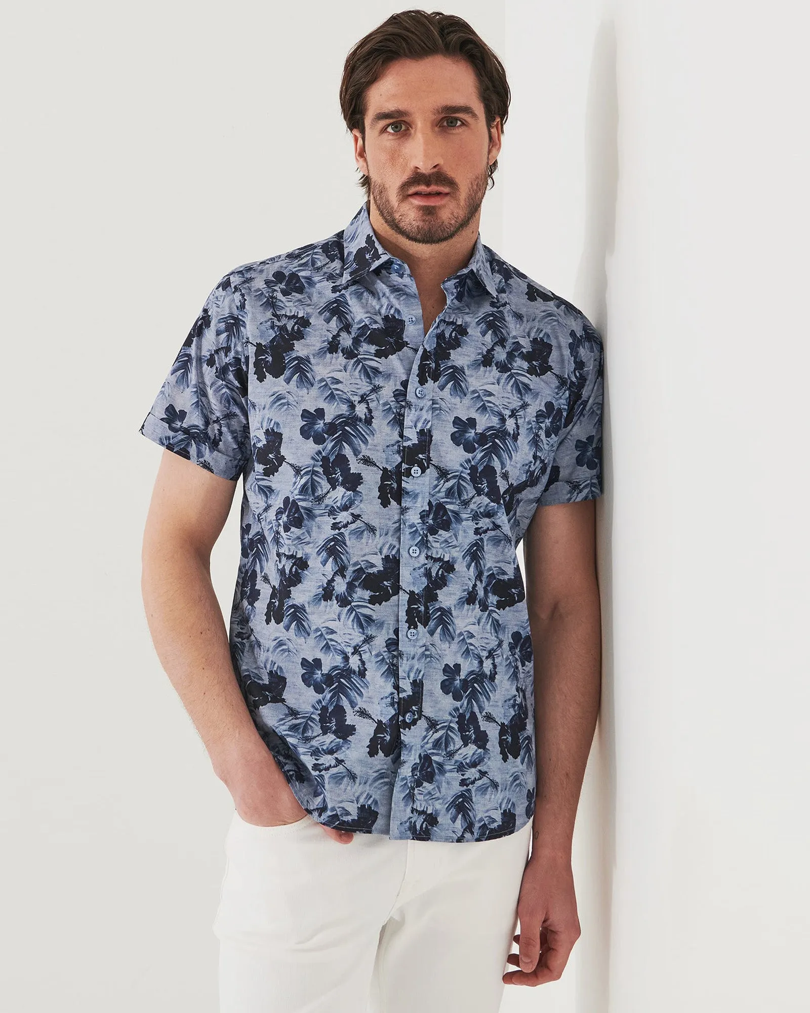 Water Color Floral Shirt sold by TNT Fashion product image thumbnail 2