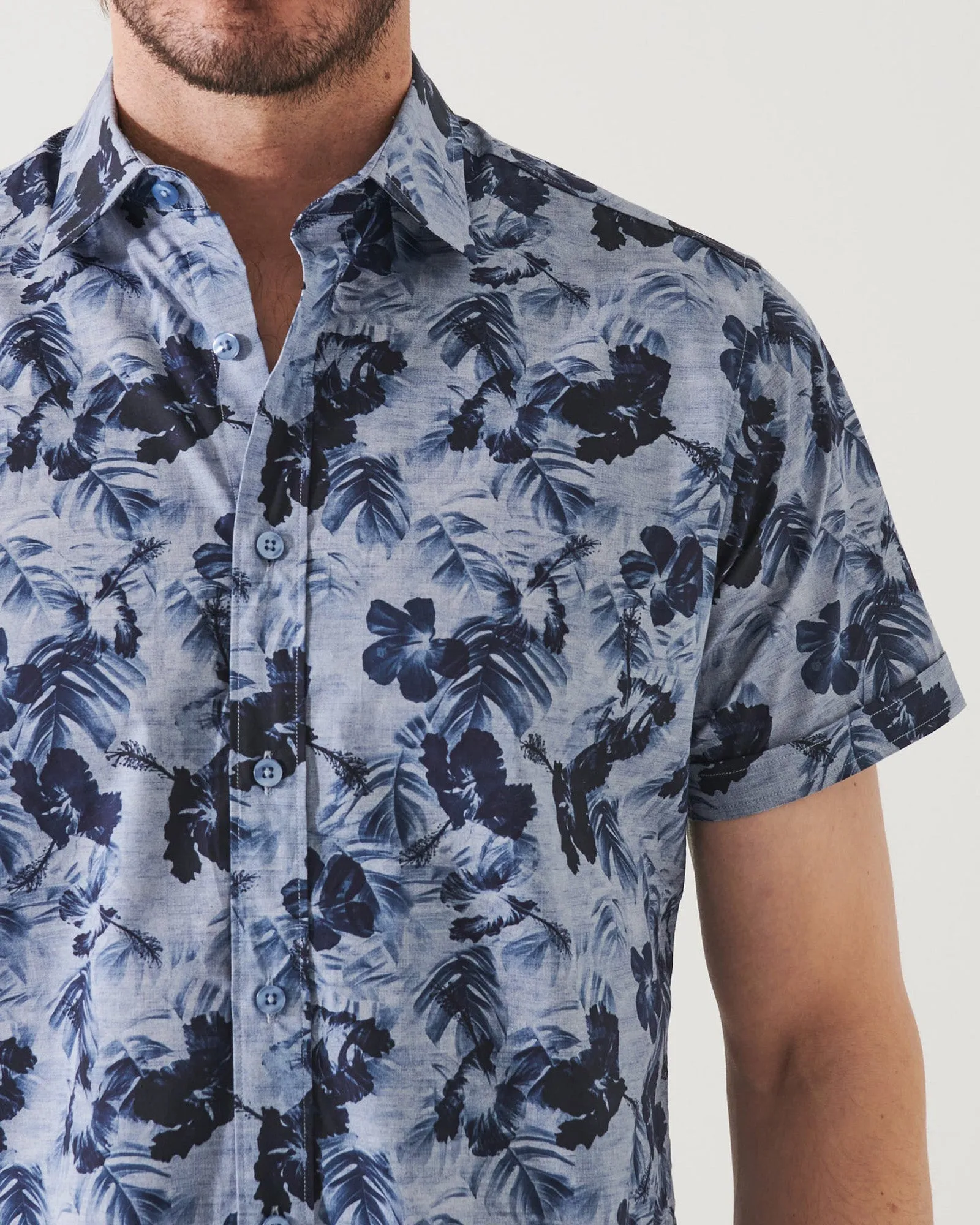 Water Color Floral Shirt sold by TNT Fashion product image thumbnail 4
