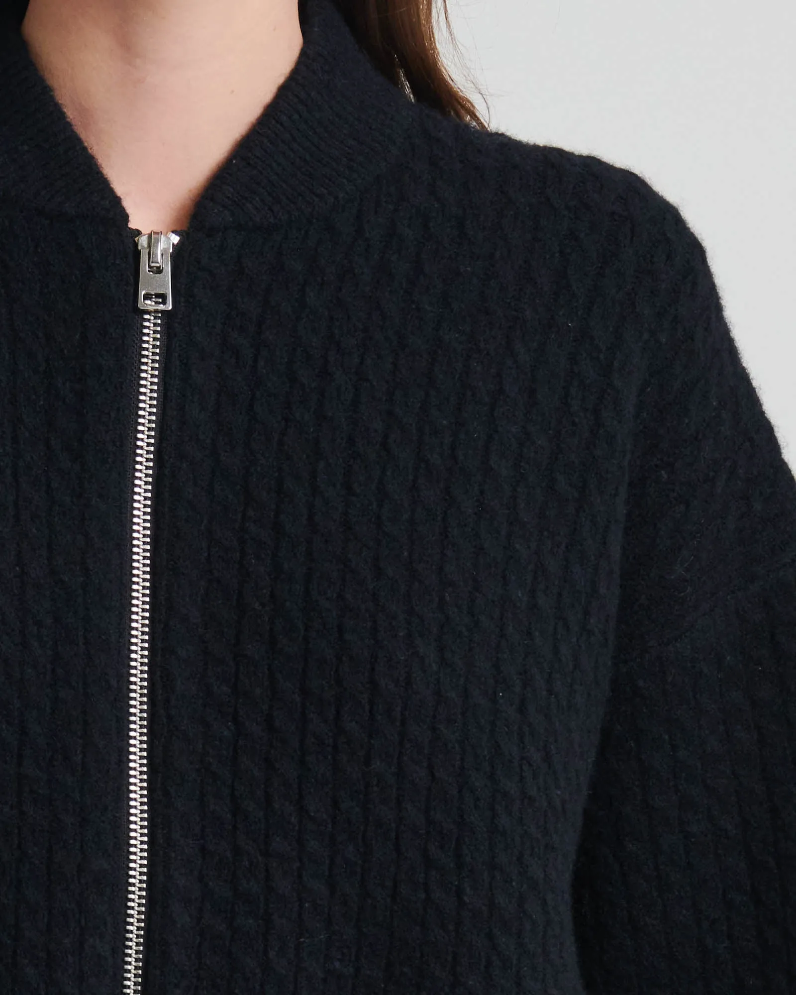 Cable Zip Jacket sold by TNT Fashion product image thumbnail 4