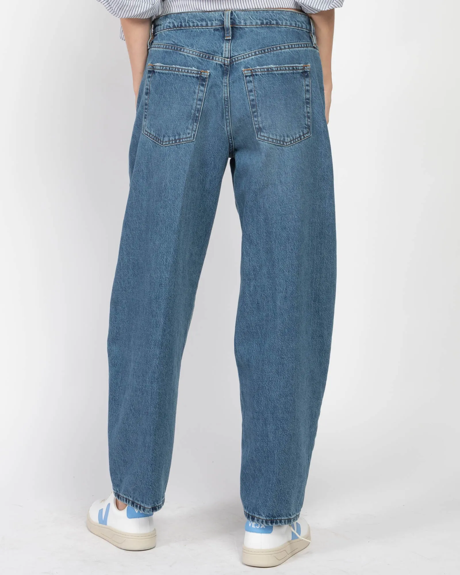 Low Slung Barrel Jeans sold by TNT Fashion product image thumbnail 4