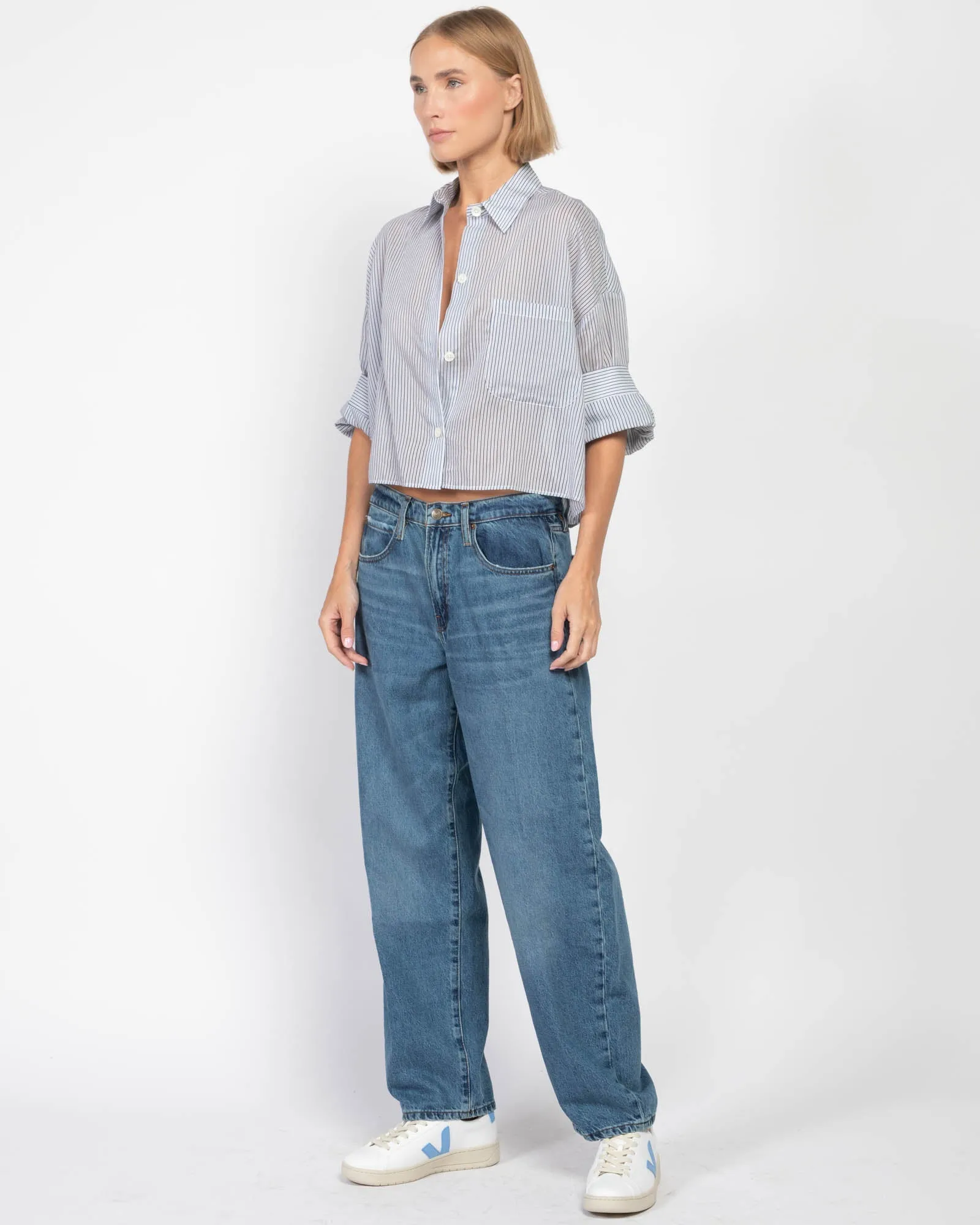 Low Slung Barrel Jeans sold by TNT Fashion product image thumbnail 3