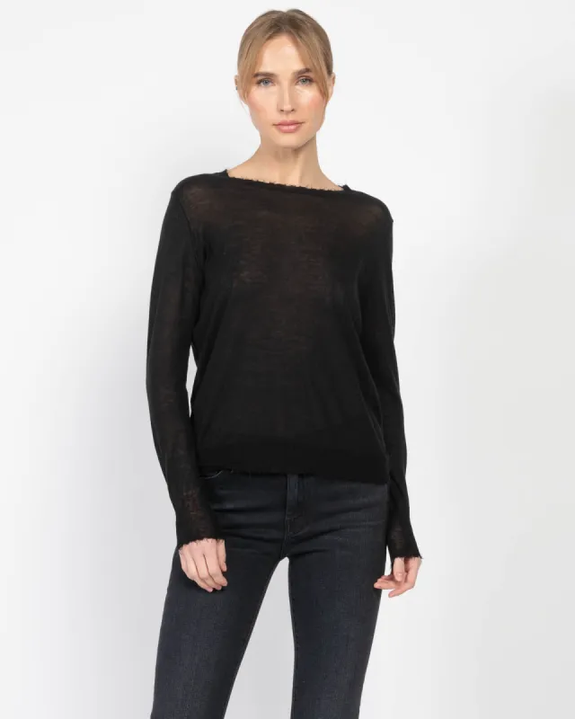 Distressed Edge Sweater sold by TNT Fashion