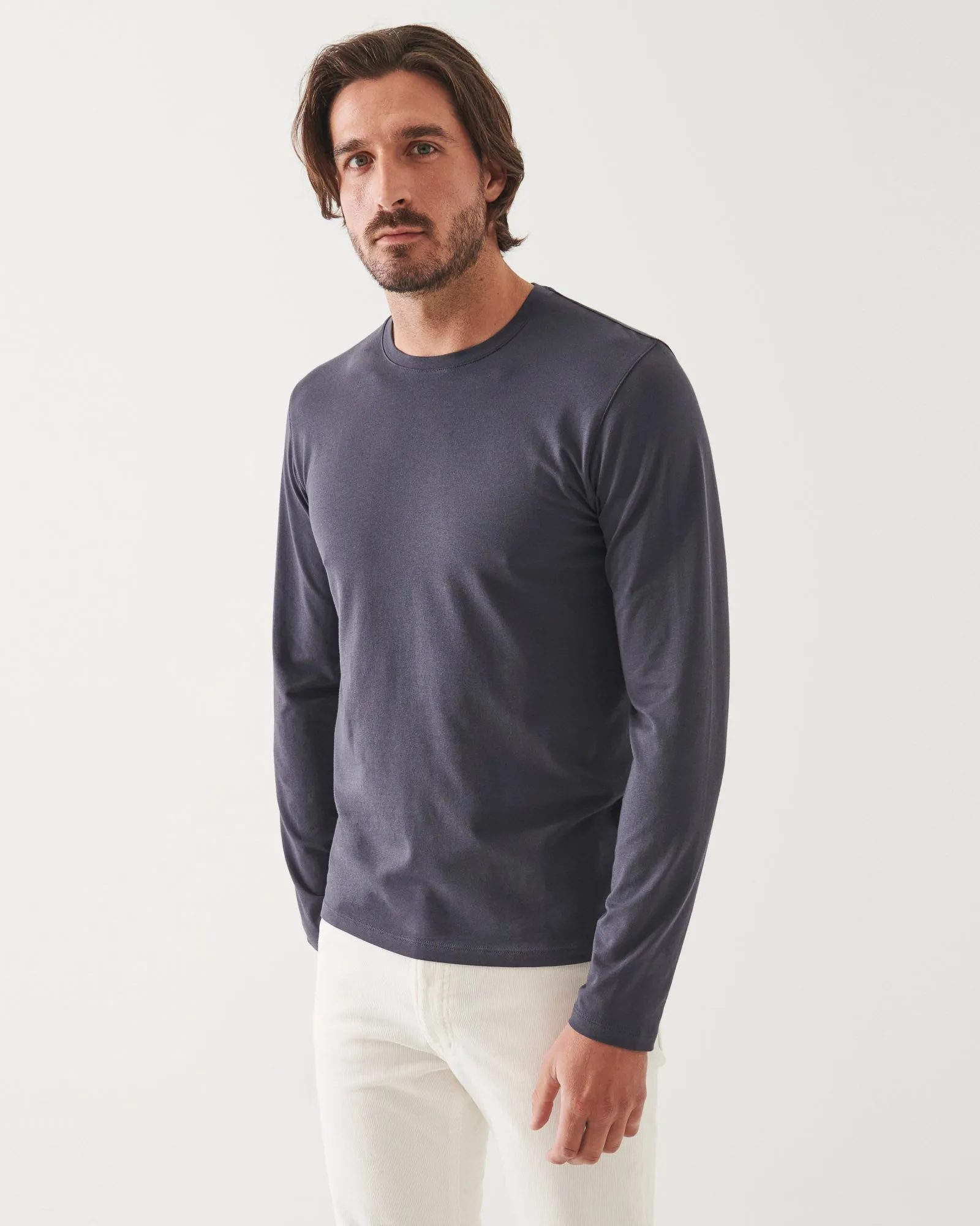 Long Sleeve Iconic Crew Tee sold by TNT Fashion