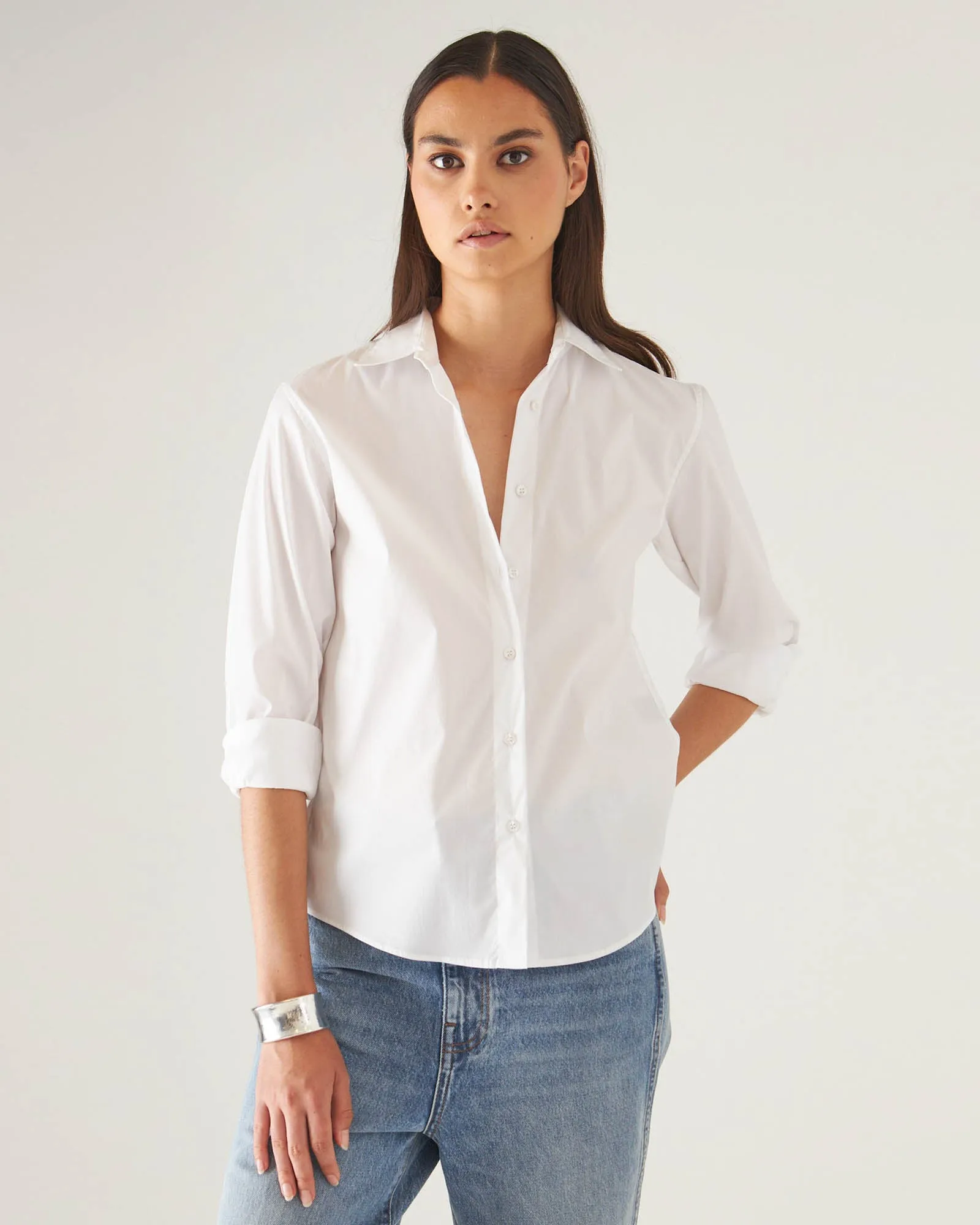Cotton Stretch Classic Shirt sold by TNT Fashion product image thumbnail 2