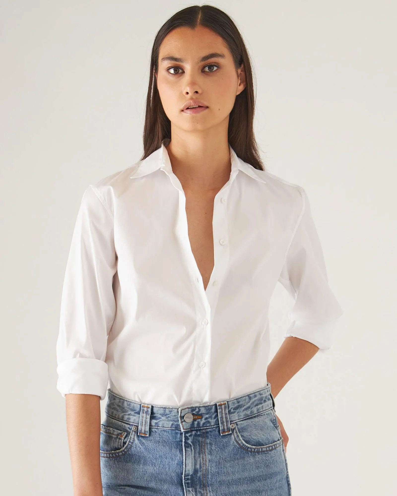 Cotton Stretch Classic Shirt sold by TNT Fashion product image thumbnail 3