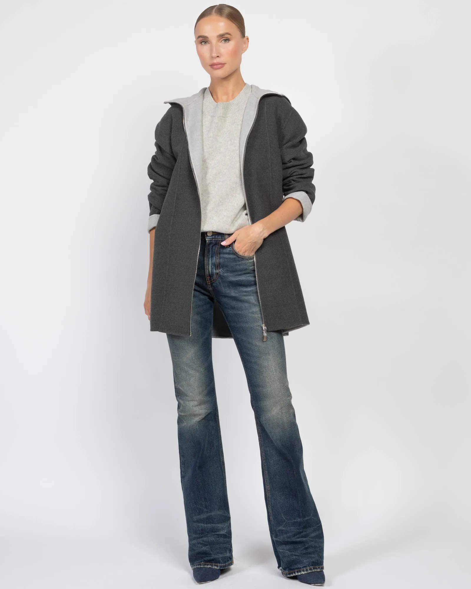 Zip-Up Coat sold by TNT Fashion product image thumbnail 2