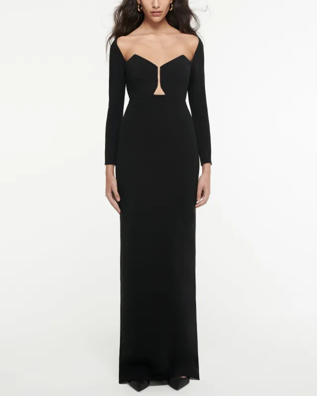 Stretch Cady Gown sold by TNT Fashion