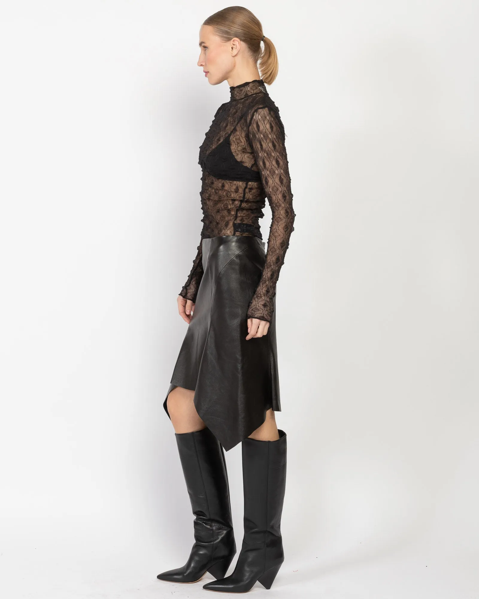 Jill Leather Skirt sold by TNT Fashion product image thumbnail 5