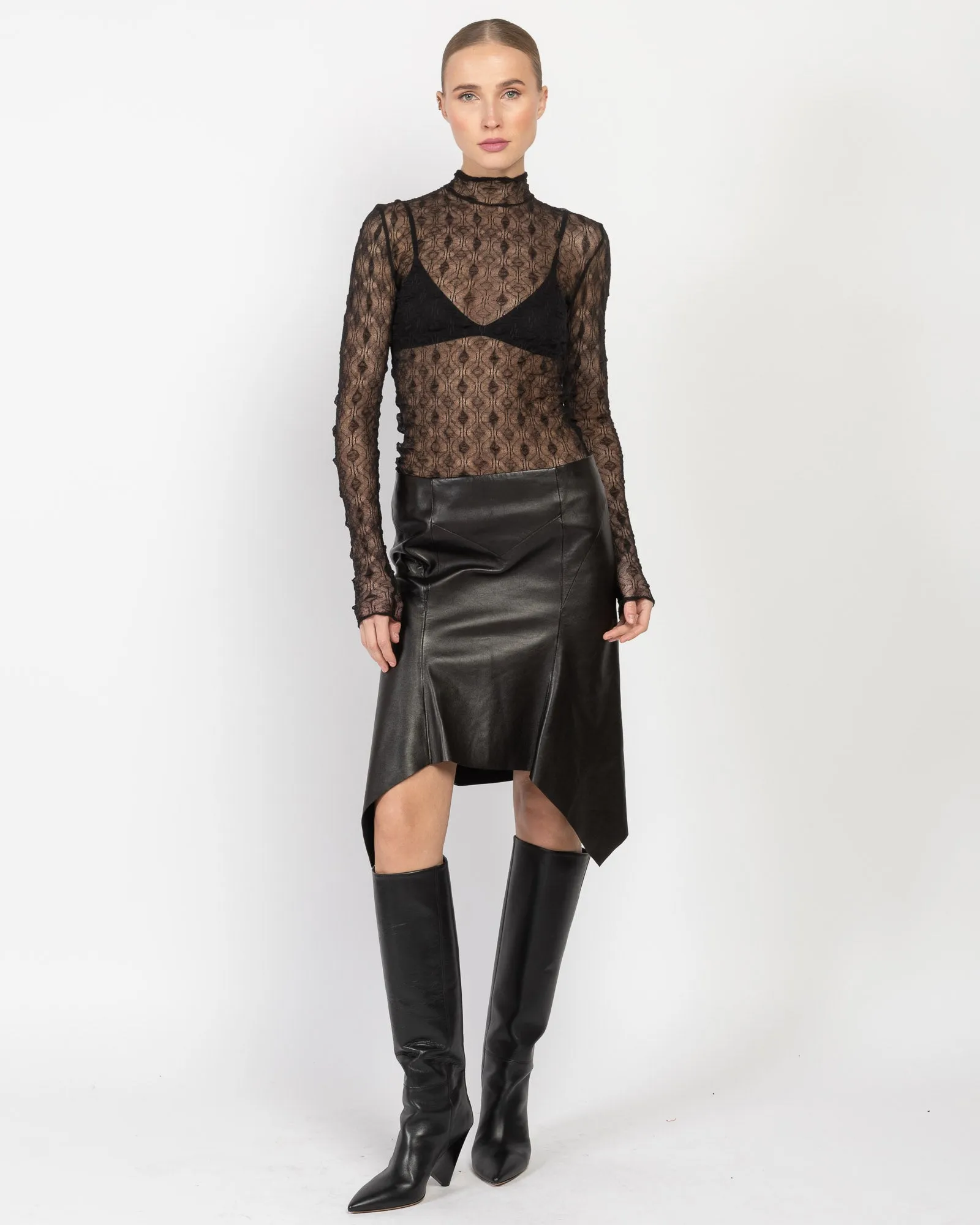 Jill Leather Skirt sold by TNT Fashion product image thumbnail 2