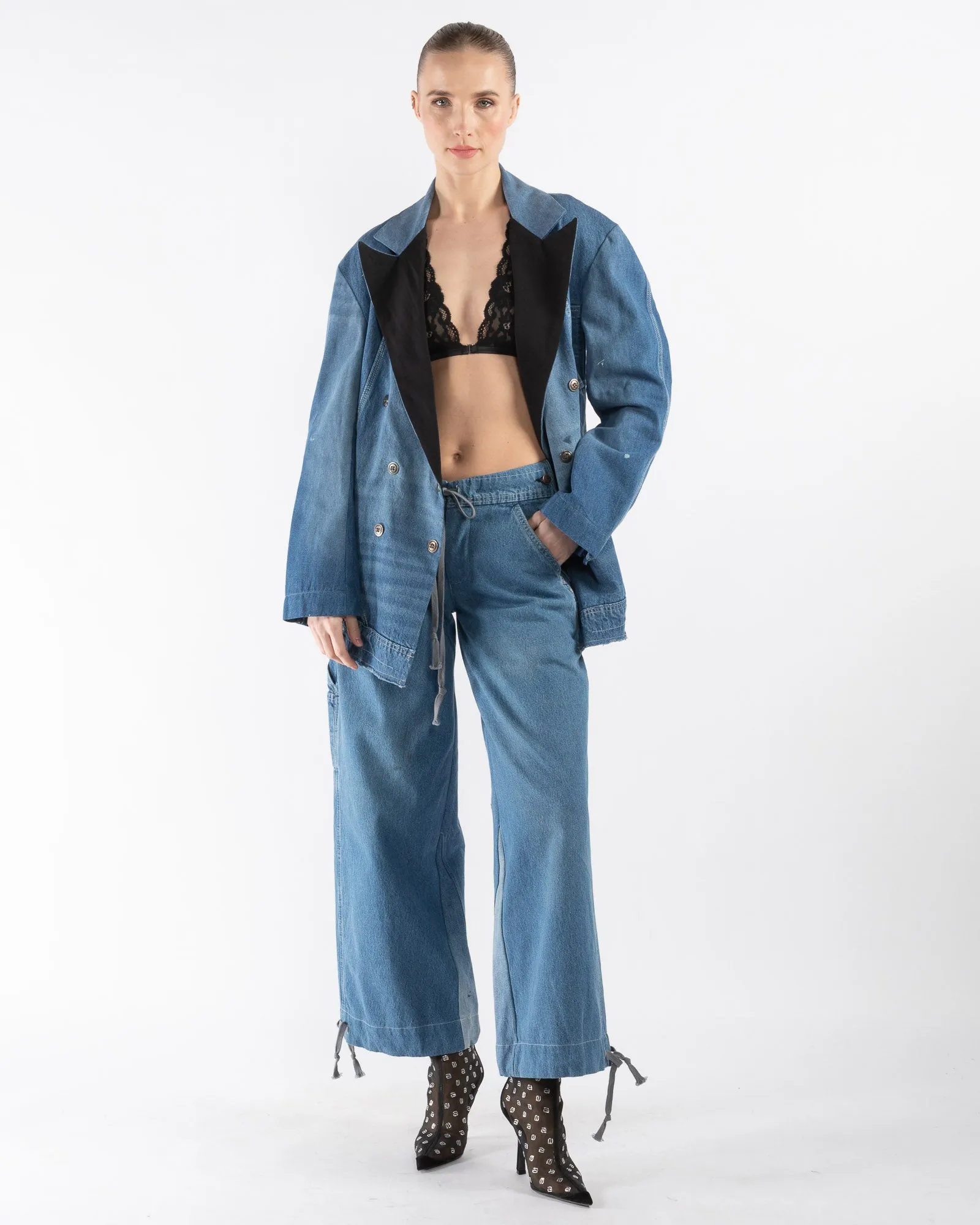 Denim Blazer sold by TNT Fashion product image thumbnail 2