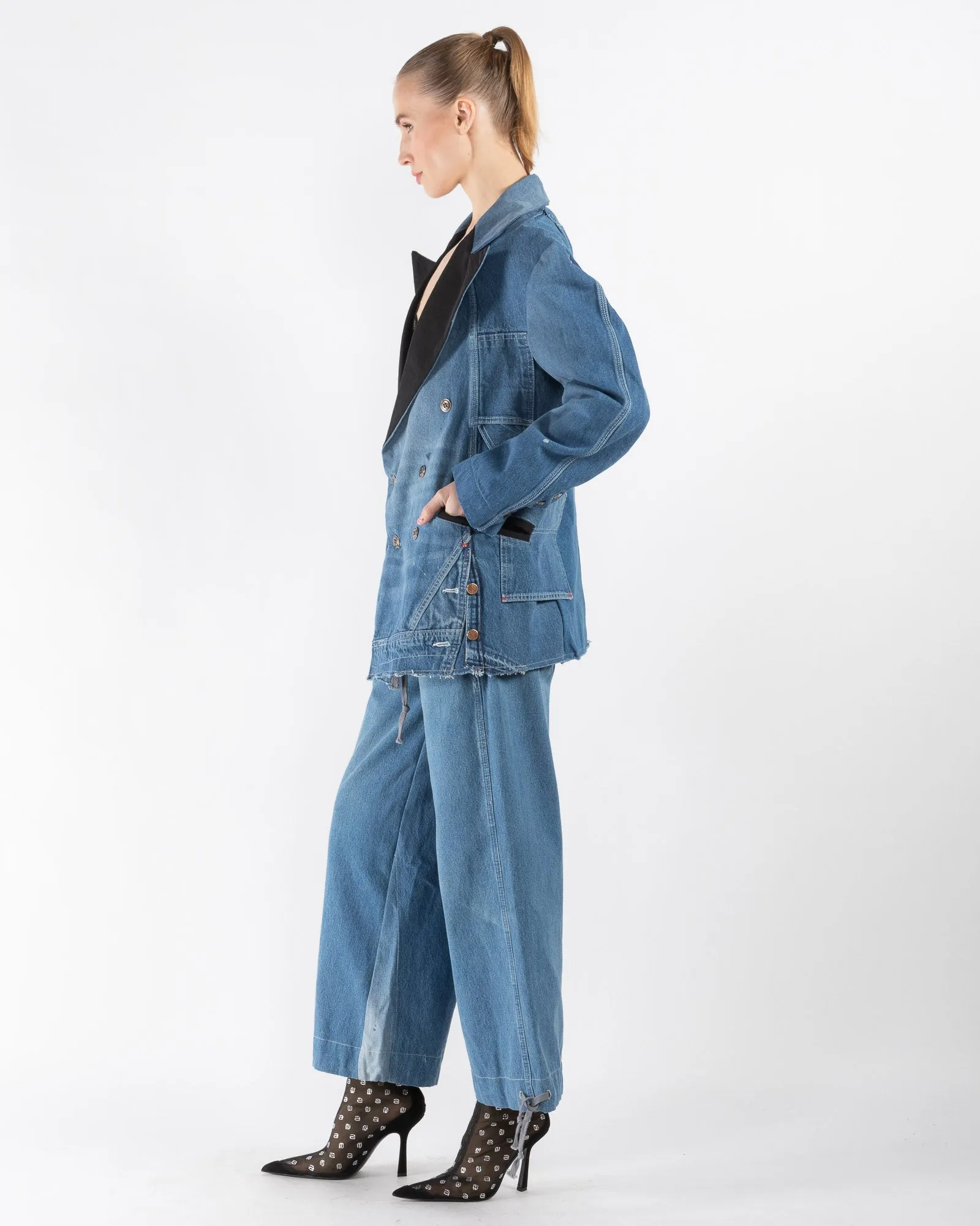 Denim Blazer sold by TNT Fashion product image thumbnail 4