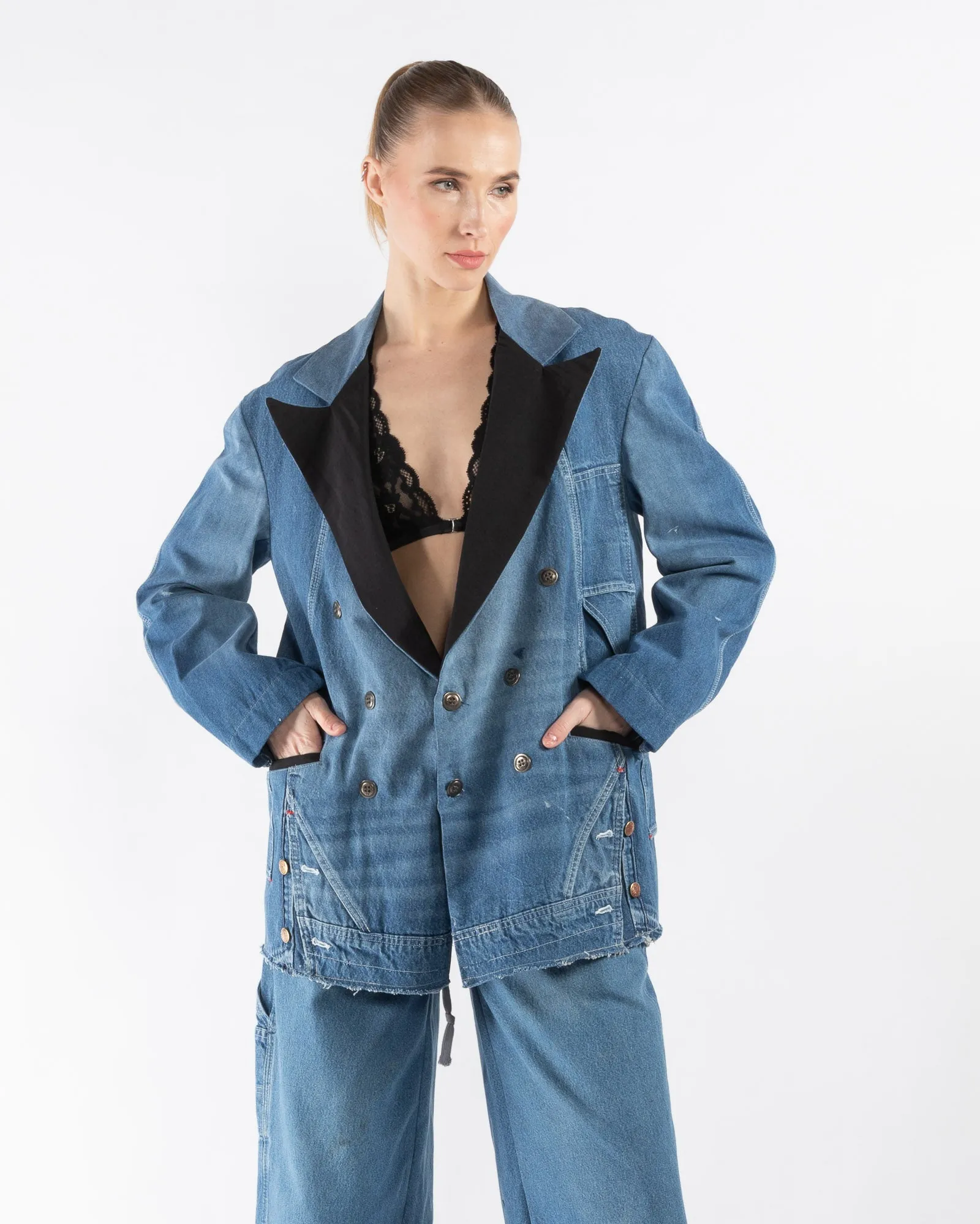 Denim Blazer sold by TNT Fashion