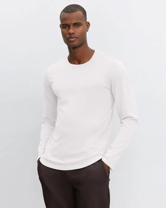 Classic Slub Crew Long Sleeve sold by TNT Fashion