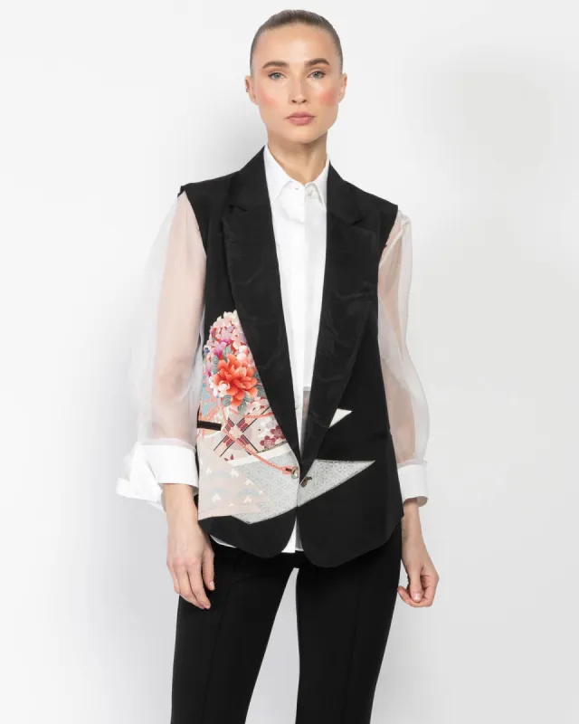 Sleeveless Kimono Vest sold by TNT Fashion