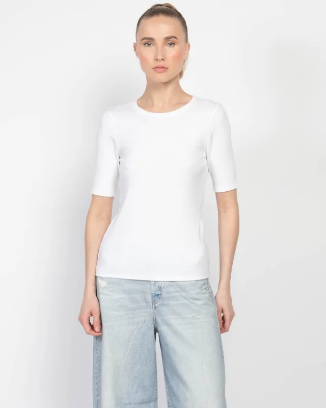 Rib Mock Neck Top sold by TNT Fashion