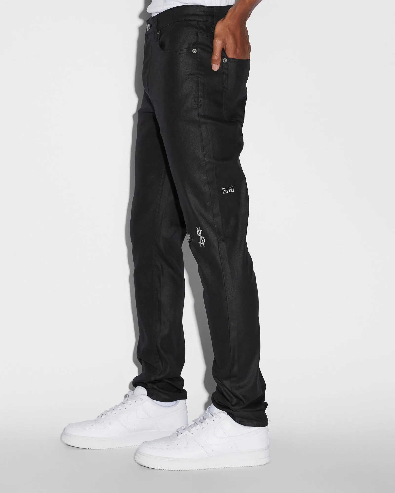 Chitch Waxed Sliver Jeans sold by TNT Fashion product image thumbnail 4