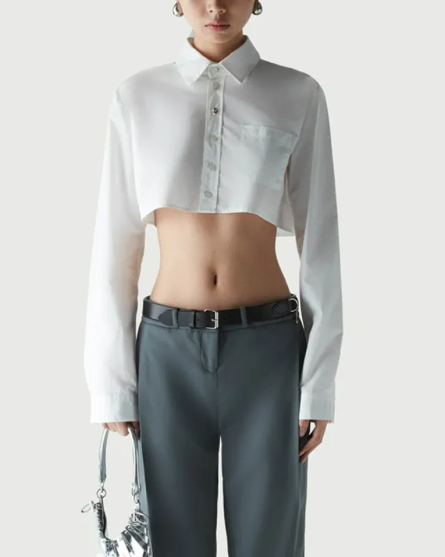 Cropped Shirt sold by TNT Fashion