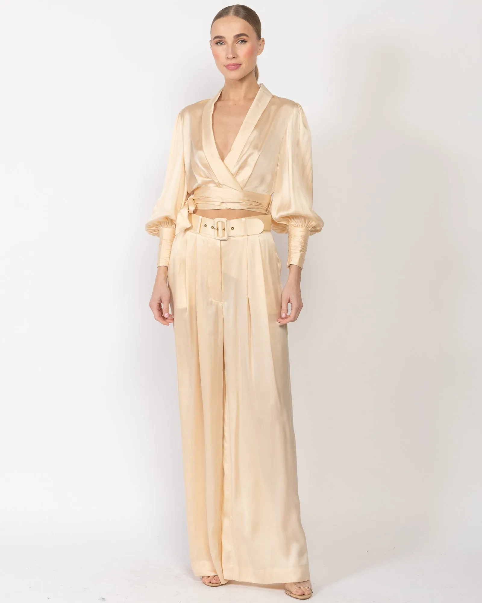 Silk Tuck Pant sold by TNT Fashion product image thumbnail 2